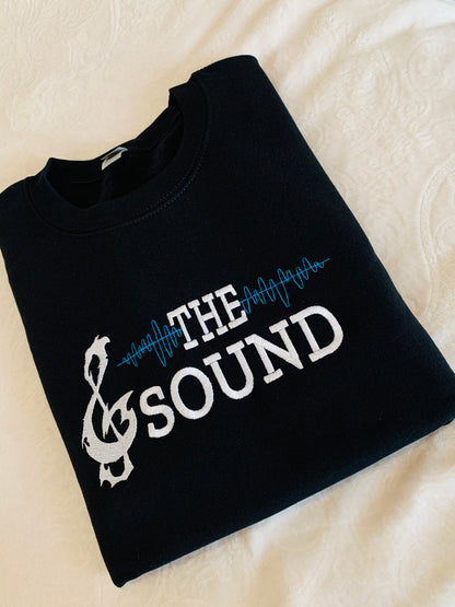 THE SOUND SKZ BESTICKTES Unisex-Sweatshirt, Modell 1