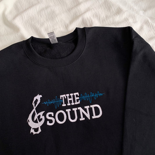 THE SOUND SKZ BESTICKTES Unisex-Sweatshirt, Modell 1