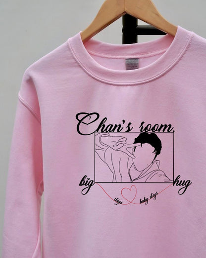 SWEAT-SHIRT UNISEXE IMPRIMÉ CHAN’S ROOM SKZ