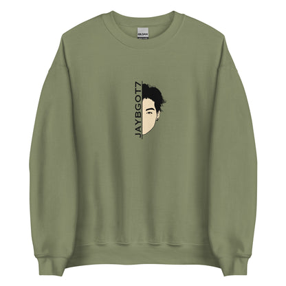 SWEAT-SHIRT JAYB GOT7 FACE BRODÉ