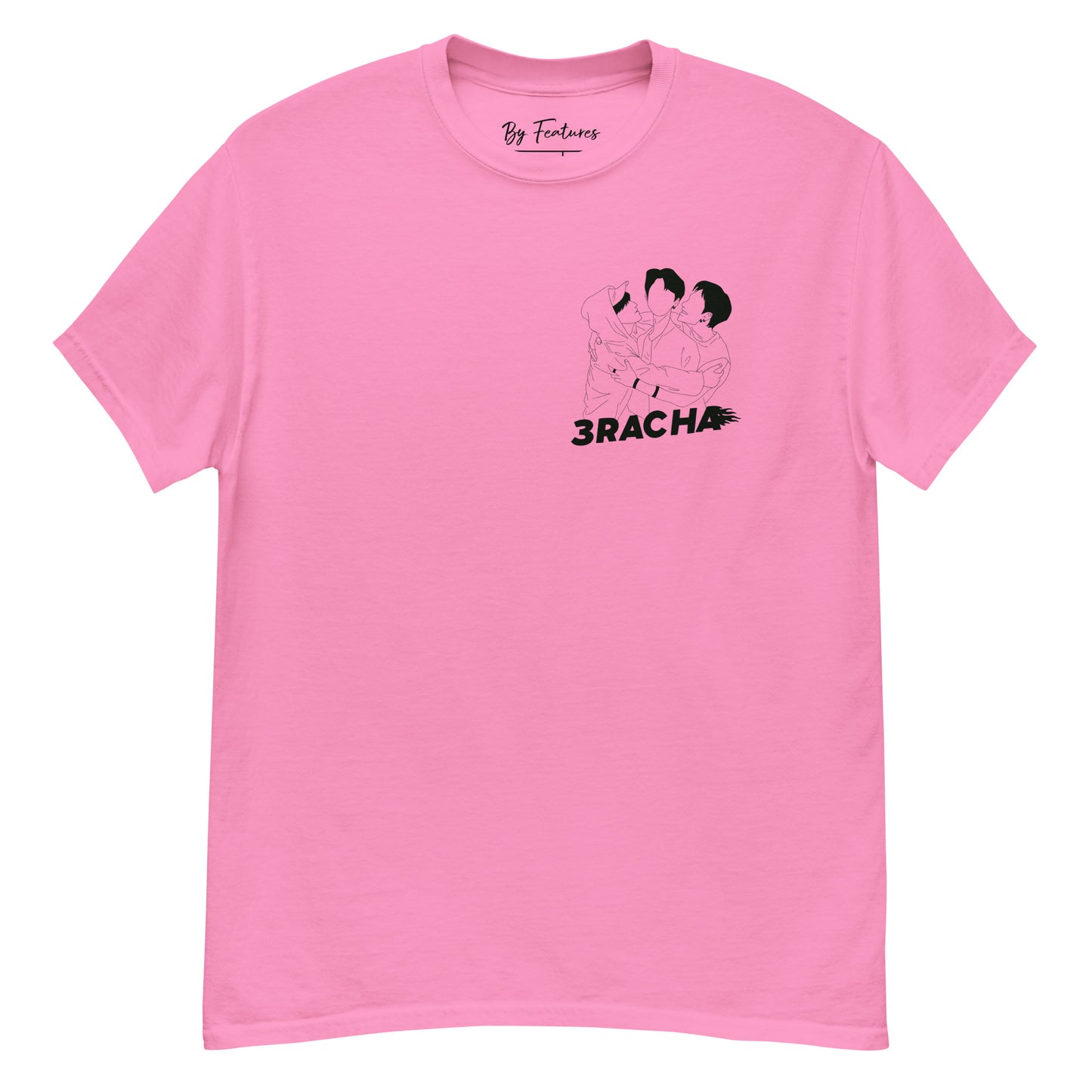 3RACHA BEDRUCKTES T-SHIRT MODELL 1