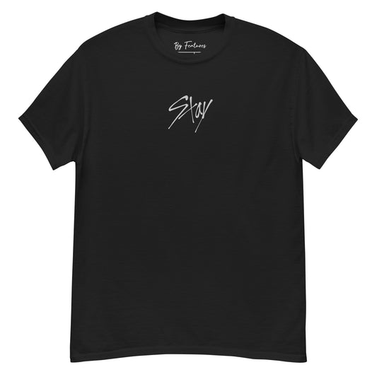 T-SHIRT UNISEXE BRODÉ "STAY" SKZ