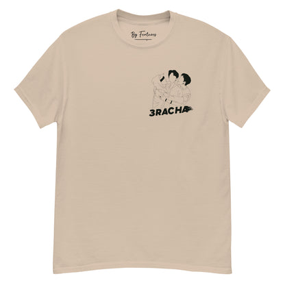 3RACHA BEDRUCKTES T-SHIRT MODELL 1