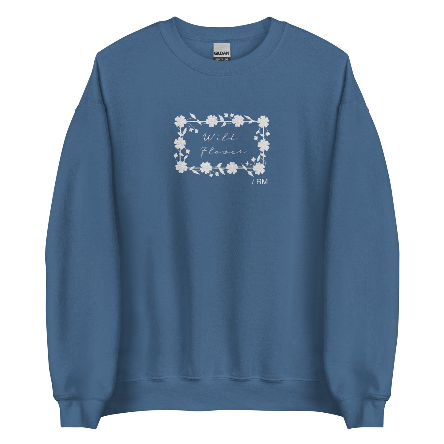 RM WILD FLOWER EMBROIDERED UNISEX SWEATSHIRT