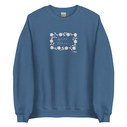 RM WILD FLOWER EMBROIDERED UNISEX SWEATSHIRT