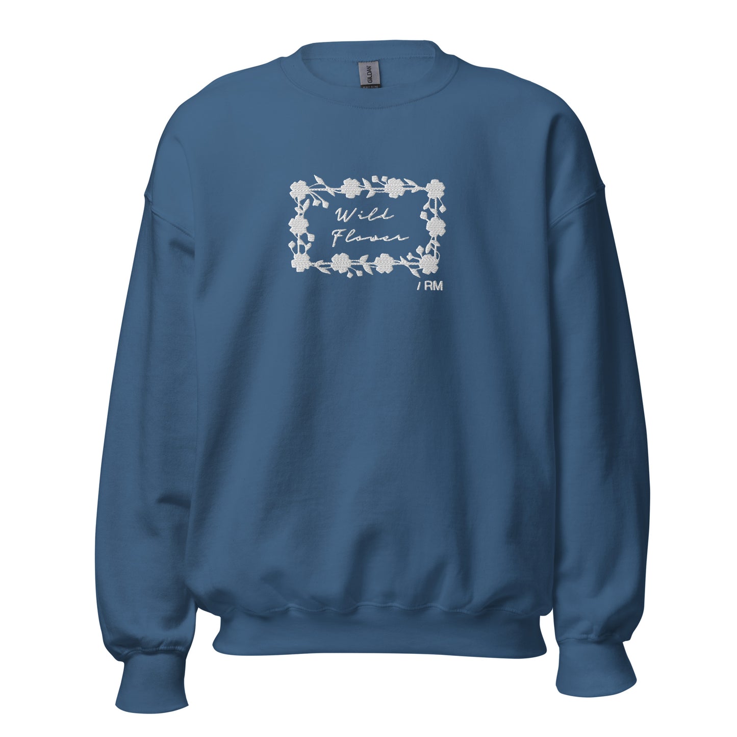 RM WILD FLOWER EMBROIDERED UNISEX SWEATSHIRT