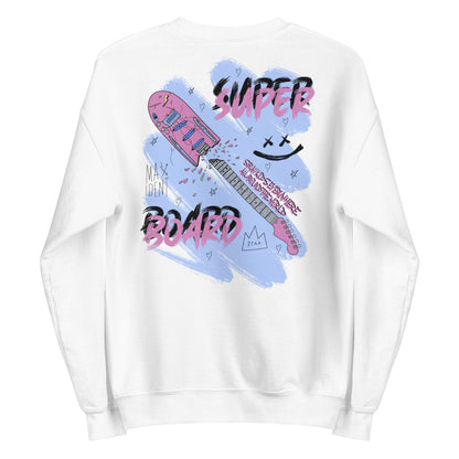 MAXIDENT SUPER BOARD UNISEX SWEATSHIRT