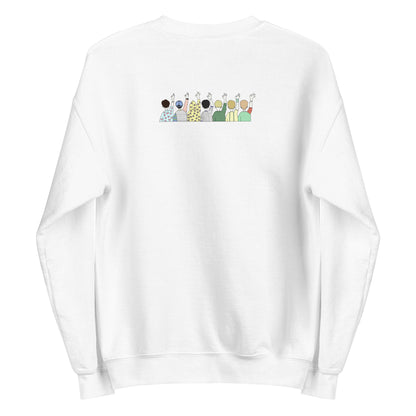 SWEAT-SHIRT GOT7 JUST RIGHT CARTOON BRODÉ