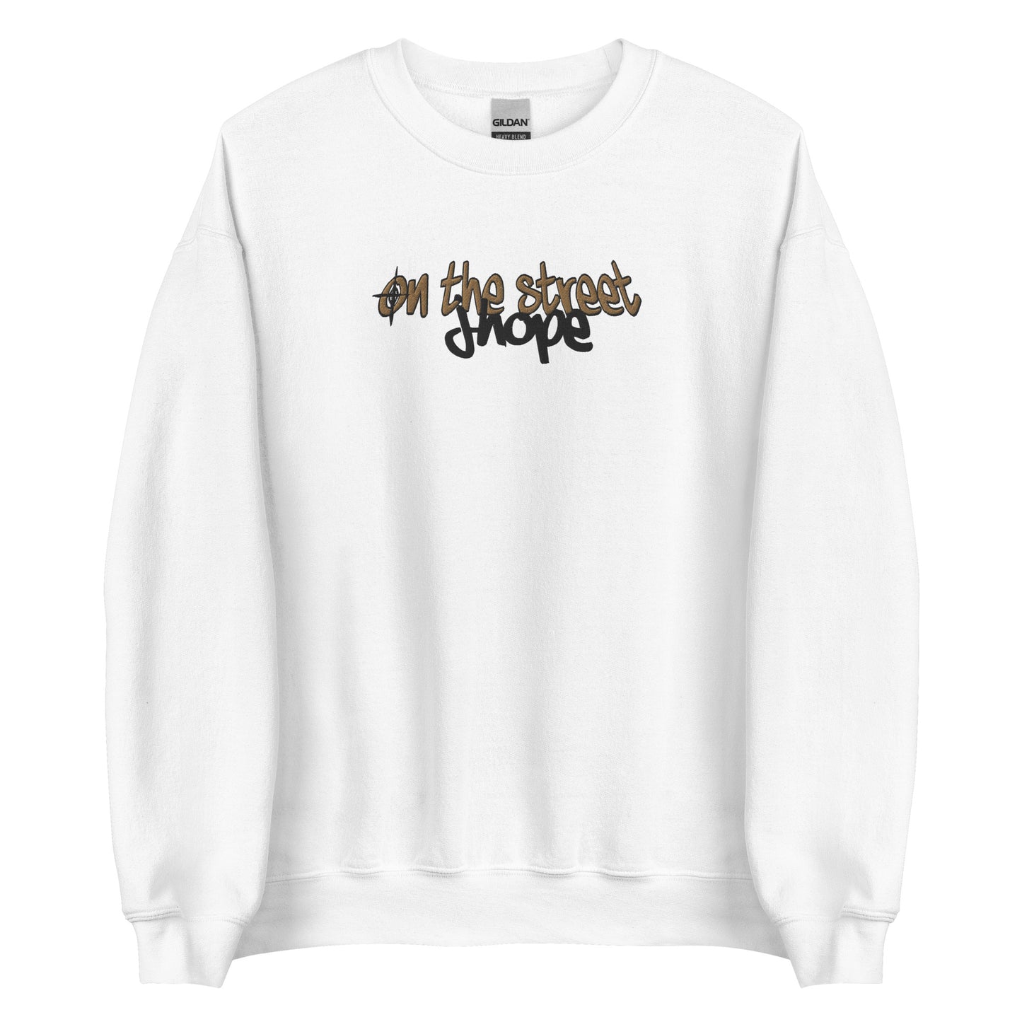 ON THE STREET J-HOPE EMBROIDERED SWEATSHIRT