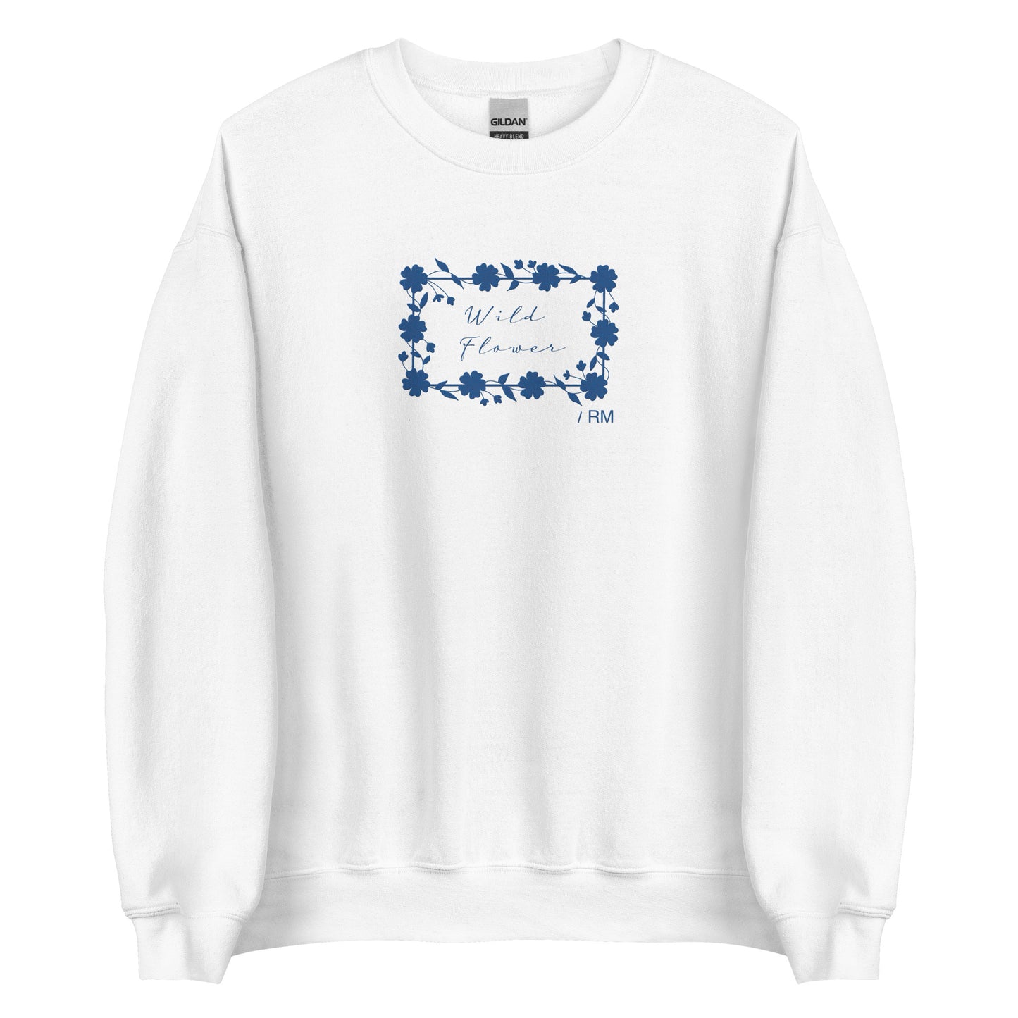 RM WILD FLOWER EMBROIDERED UNISEX SWEATSHIRT