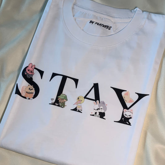 SKZOO STAY UNISEX T-SHIRT MODEL 2