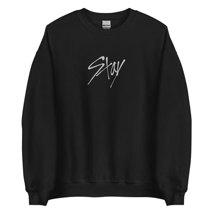 SKZ „STAY“ BESTICKTES UNISEX-SWEATSHIRT