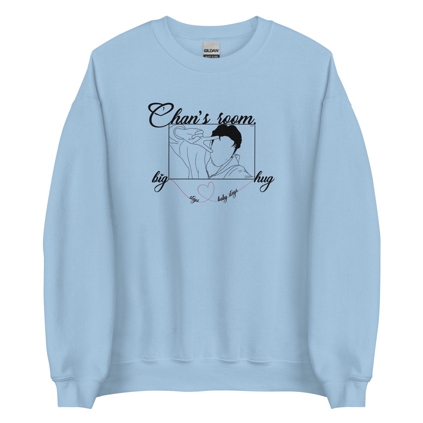 SWEAT-SHIRT UNISEXE IMPRIMÉ CHAN’S ROOM SKZ