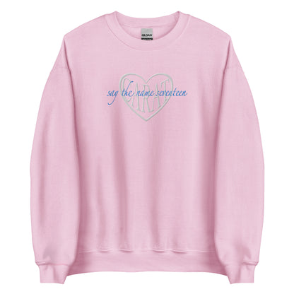 CARAT EMBROIDERED UNISEX SWEATSHIRT